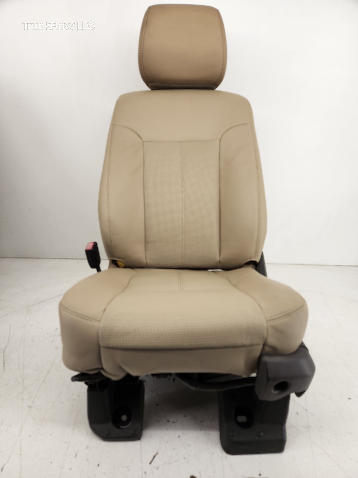 2011-2016 Ford F250 F350 F450 Lariat Front Bucket Seats Power Heated Cooled Tan (Adobe)