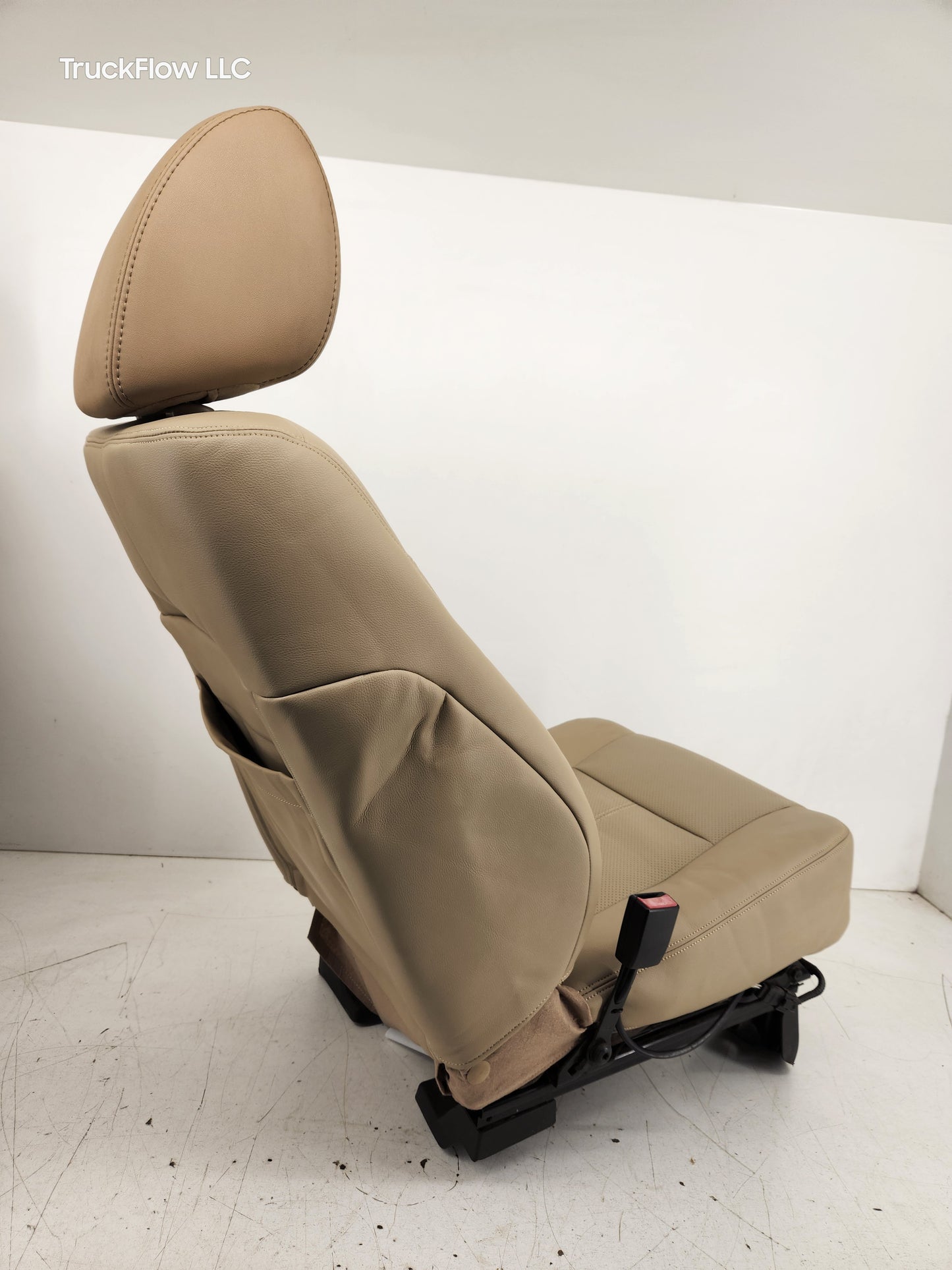 2011-2016 Ford F250 F350 F450 Lariat Front Bucket Seats Power Heated Cooled Tan (Adobe)
