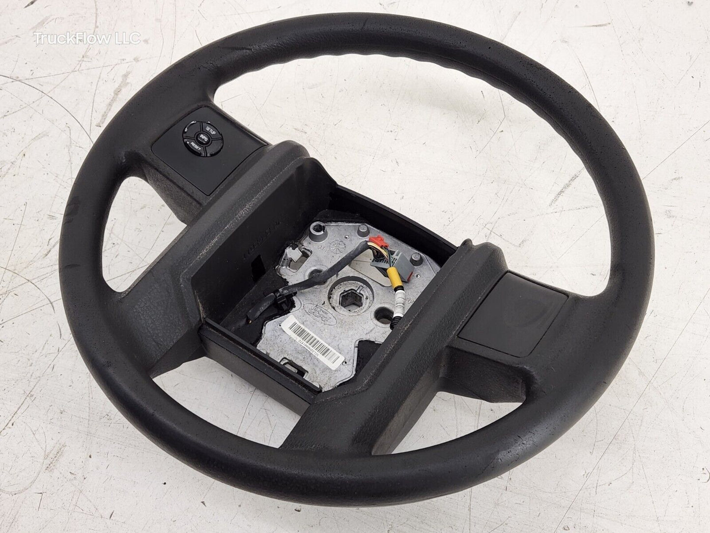 2011-2016 Ford F250 F350 F550 Steering Wheel Charcoal Black XL P/N# AK