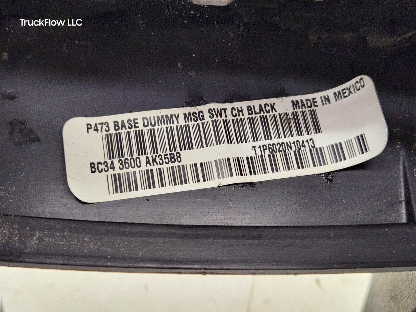 2011-2016 Ford F250 F350 F550 Steering Wheel Charcoal Black XL P/N# AK