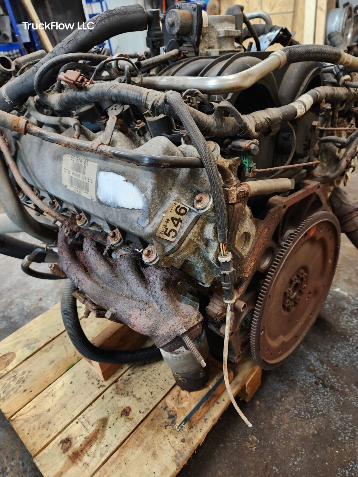 2006 Ford F250 F350 Super Duty 3V 5.4L GAS ENGINE VIN 5 8TH DIGIT 80K MILES