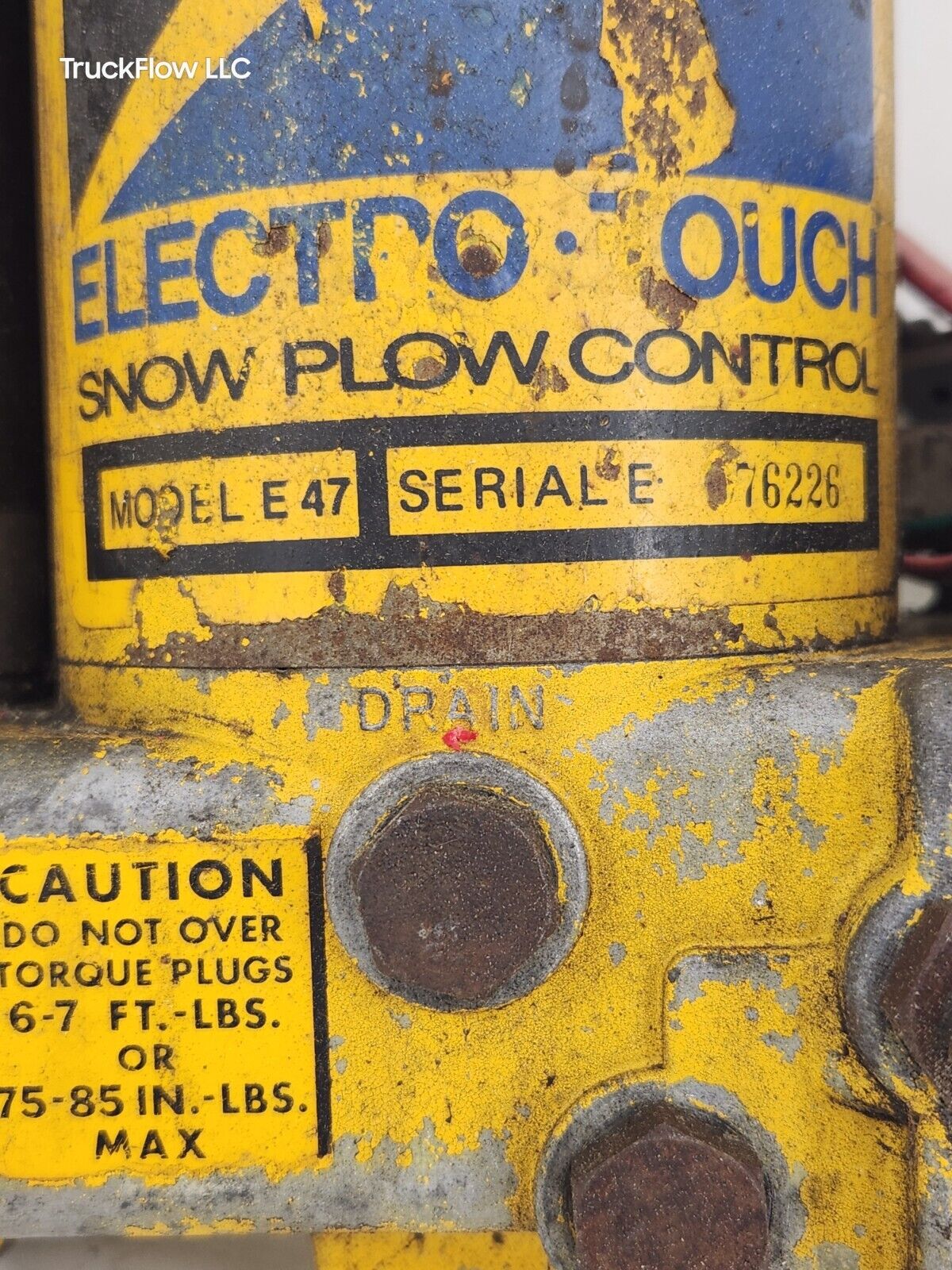 Meyer E-47 Snow Plow Pump