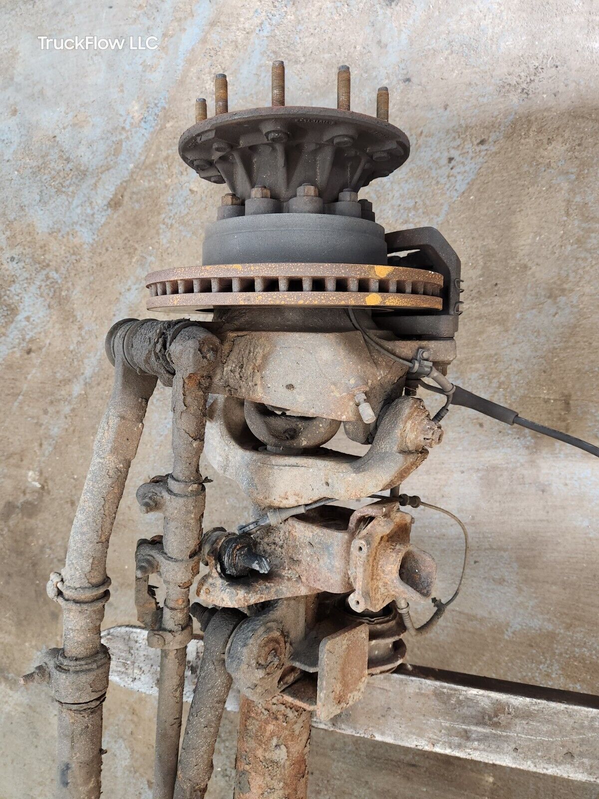 2005-2007 Ford F450 F550 DRW Dana Super 60 Front Axle 10 Lug 4:88 Ratio 68k