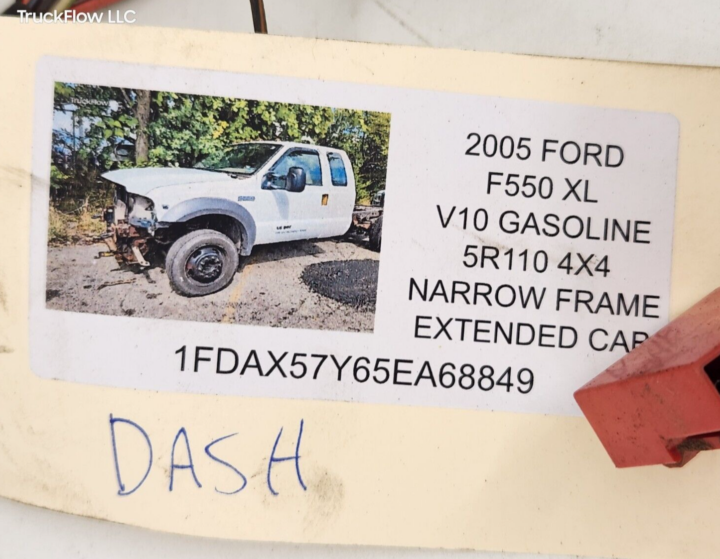 2005 FORD F250 F350 6.8L V10 AUTO DASHBOARD WIRING HARNESS 5C3T-14401-DS OEM