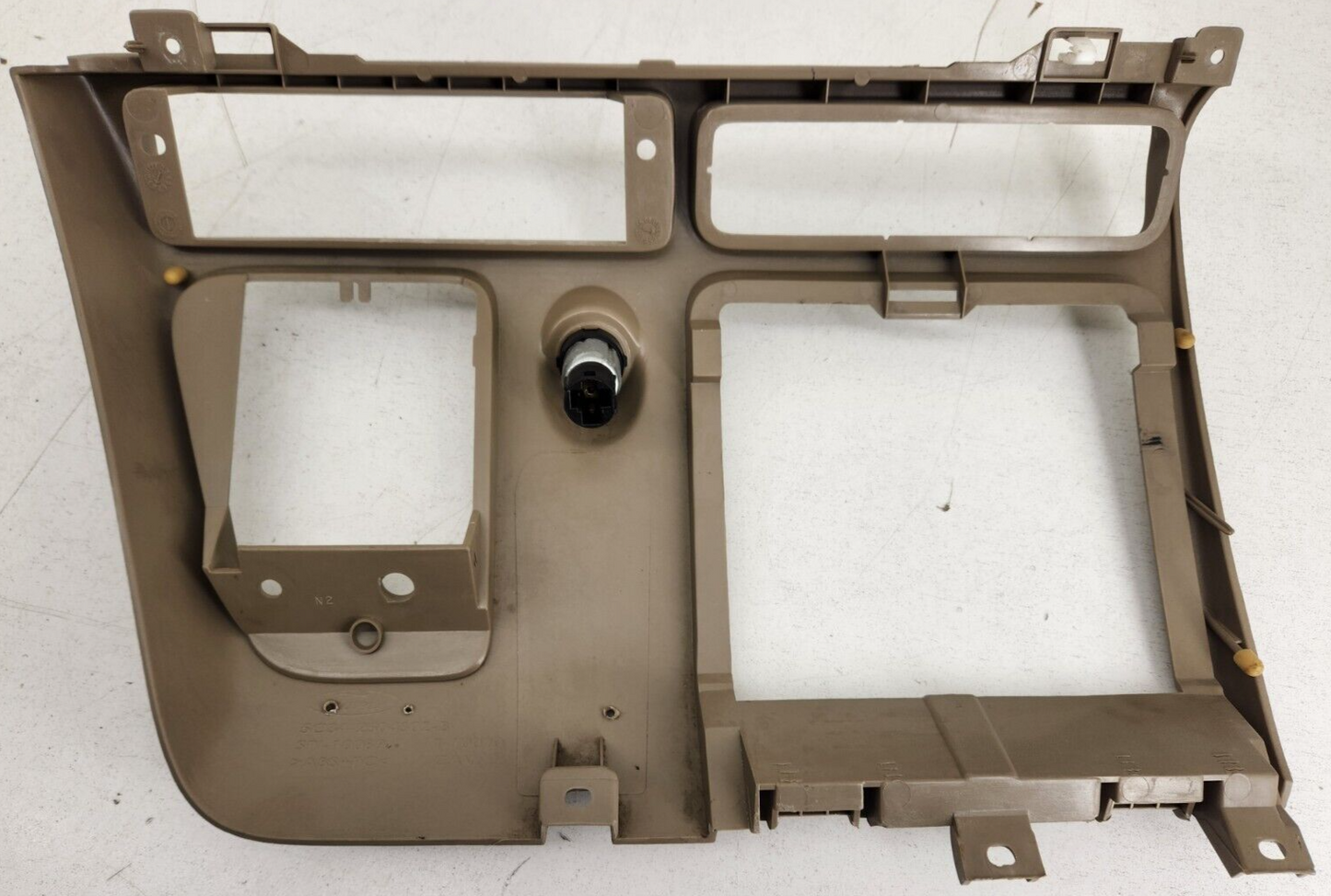 05-07 Ford F250 F350 Lower Dash Panel Storage Trim Bezel PEBBLE 5C34-2504302-B
