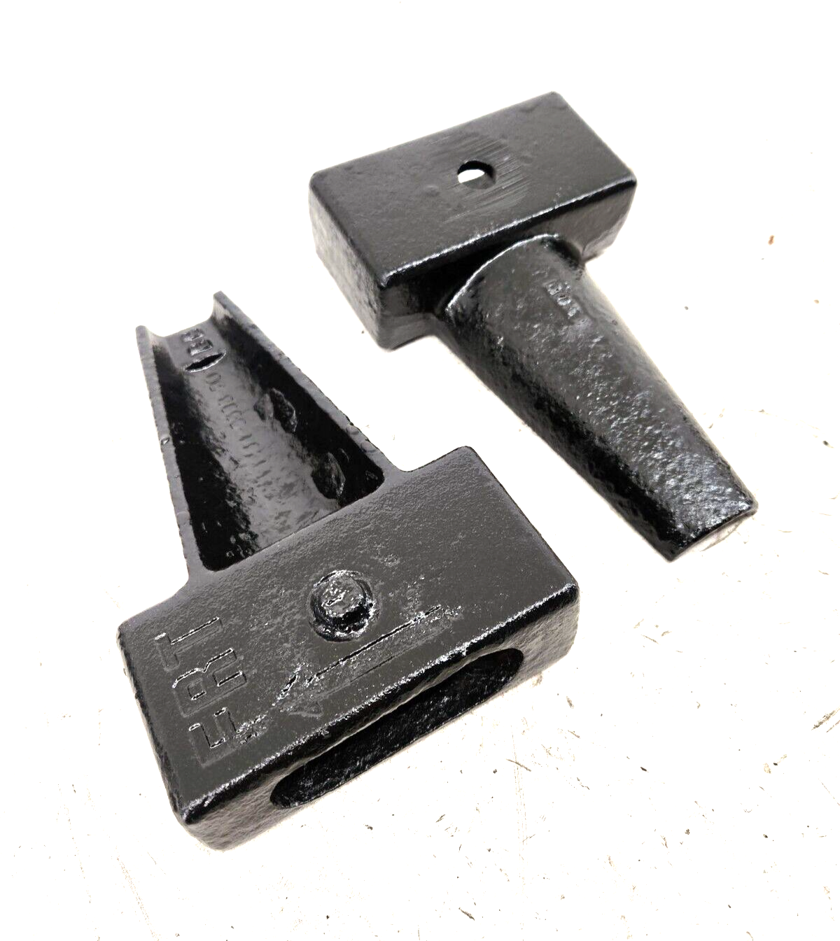 99-02 Ford F250 F350 OEM Leaf Spring Spacer Lift Block 2" TAPERED Set OEM Blocks