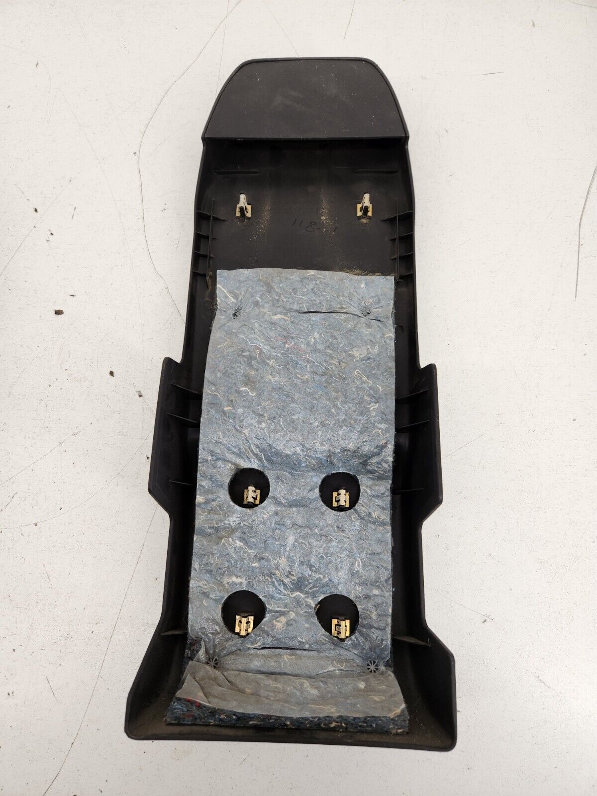 2011-2016 Ford F250 F350 BLACK Rear Center Seat Belt Trim Cover BC34-2524592-AAW
