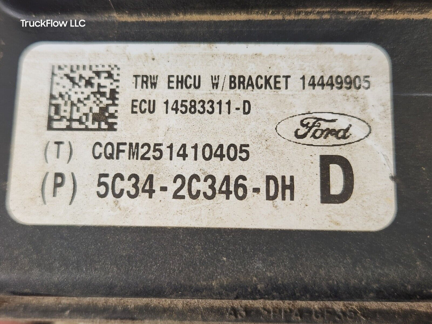 Anti-Lock Brake MODULE ABS 05-07 FORD SUPER DUTY 5C342C346DH 5C34-2C346-DH