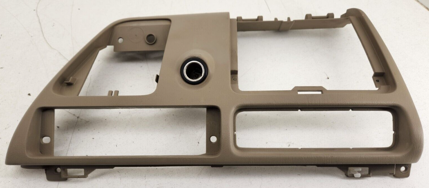 05-07 Ford F250 F350 Lower Dash Panel Storage Trim Bezel PEBBLE 5C34-2504302-B