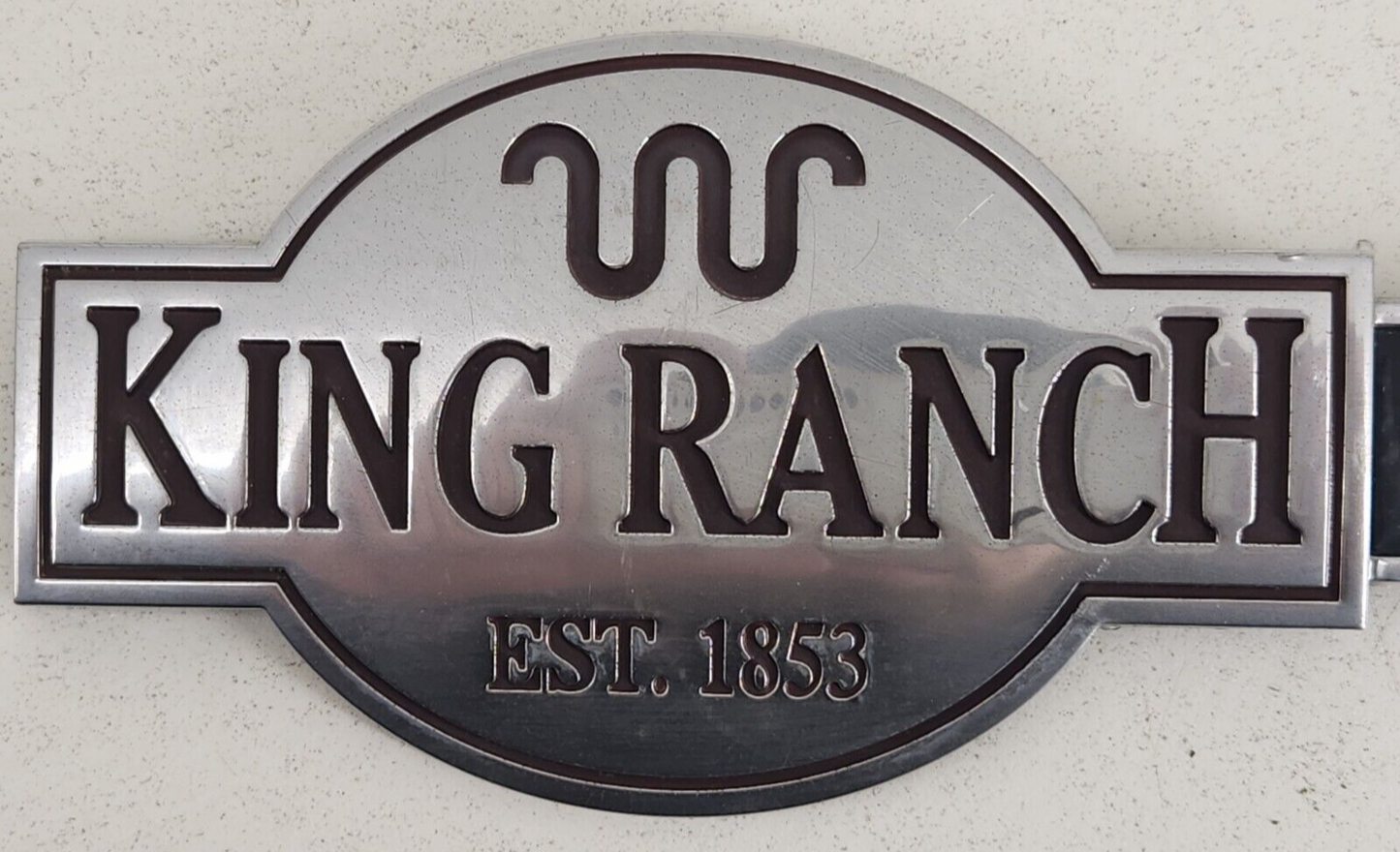 03-07 F350 Lariat Super Duty King Ranch Fender Tailgate Emblem OEM Factory Used