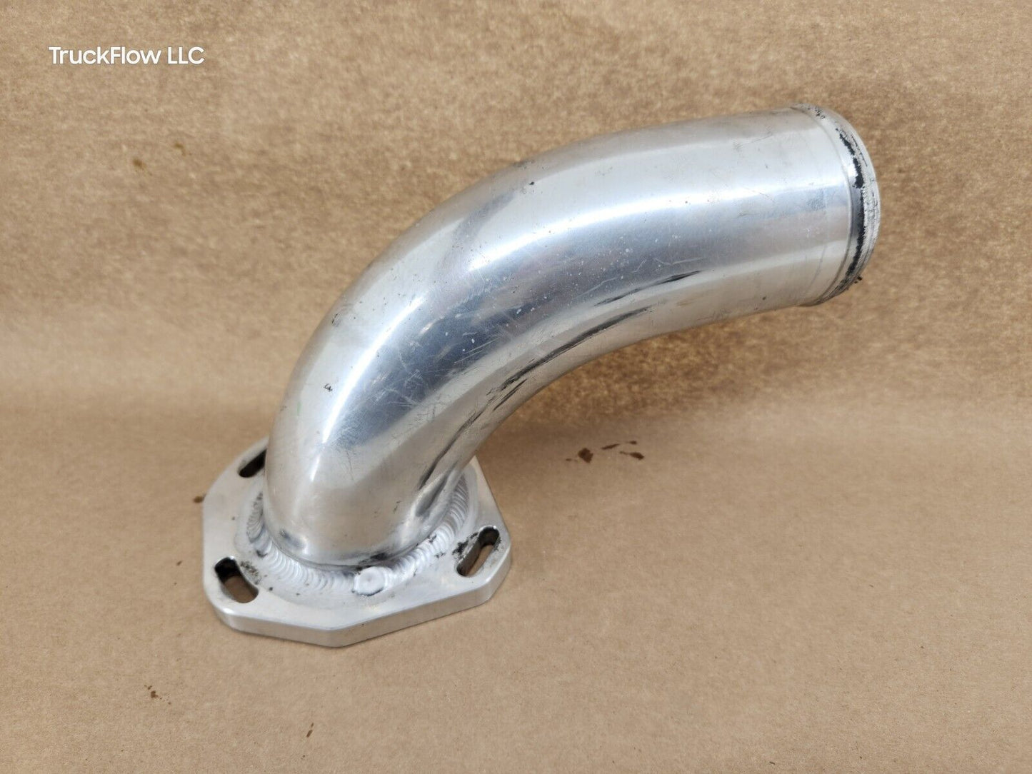 2008 - 2010 FORD F350 F250 6.4 DIESEL ENGINE CHROME INTAKE ELBOW TUBE