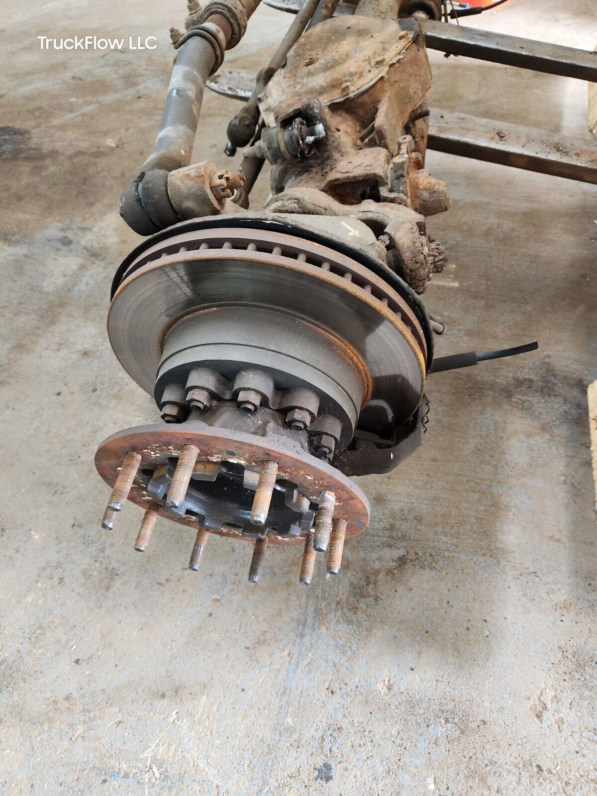 2005-2007 Ford F450 F550 DRW Dana Super 60 Front Axle 10 Lug 4:88 Ratio 68k