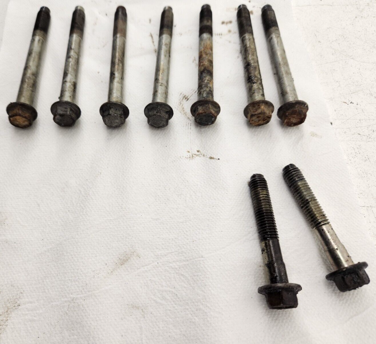 Ford 5R110 Transmission Trans Bell Housing Bolts 6.0 6.4 Powerstroke (9)