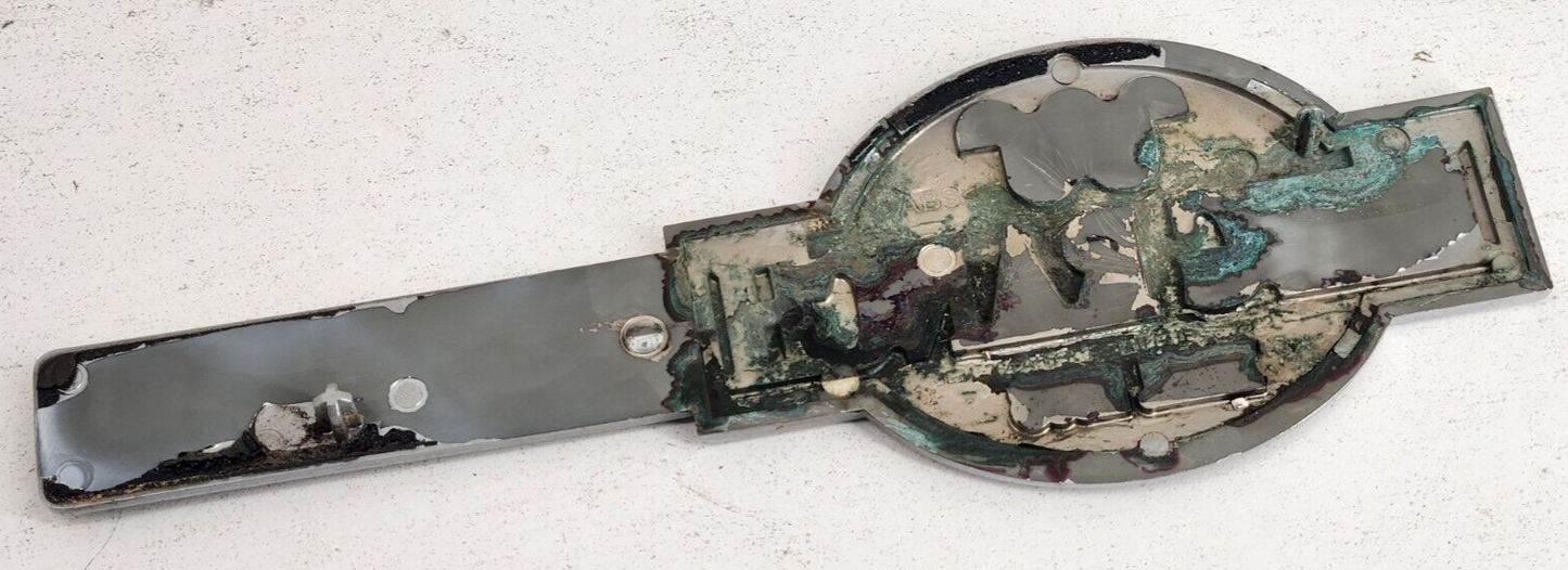 03-07 F350 Lariat Super Duty King Ranch Fender Tailgate Emblem OEM Factory Used