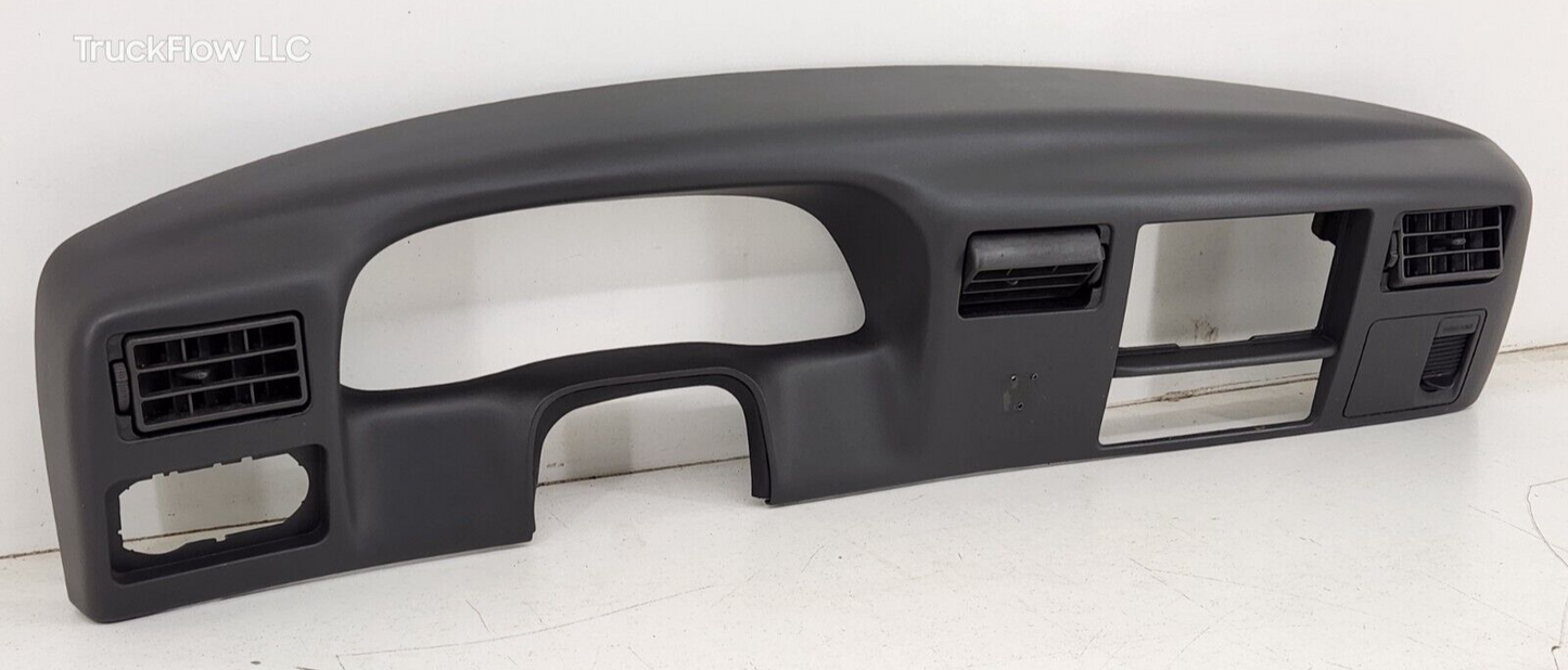2003 2004 Ford F250 F350 Dash Cluster Radio Bezel Trim Panel FLINT *Holes *DMG