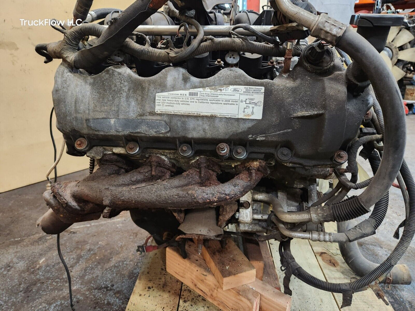 2006 Ford F250 F350 Super Duty 3V 5.4L GAS ENGINE VIN 5 8TH DIGIT 80K MILES