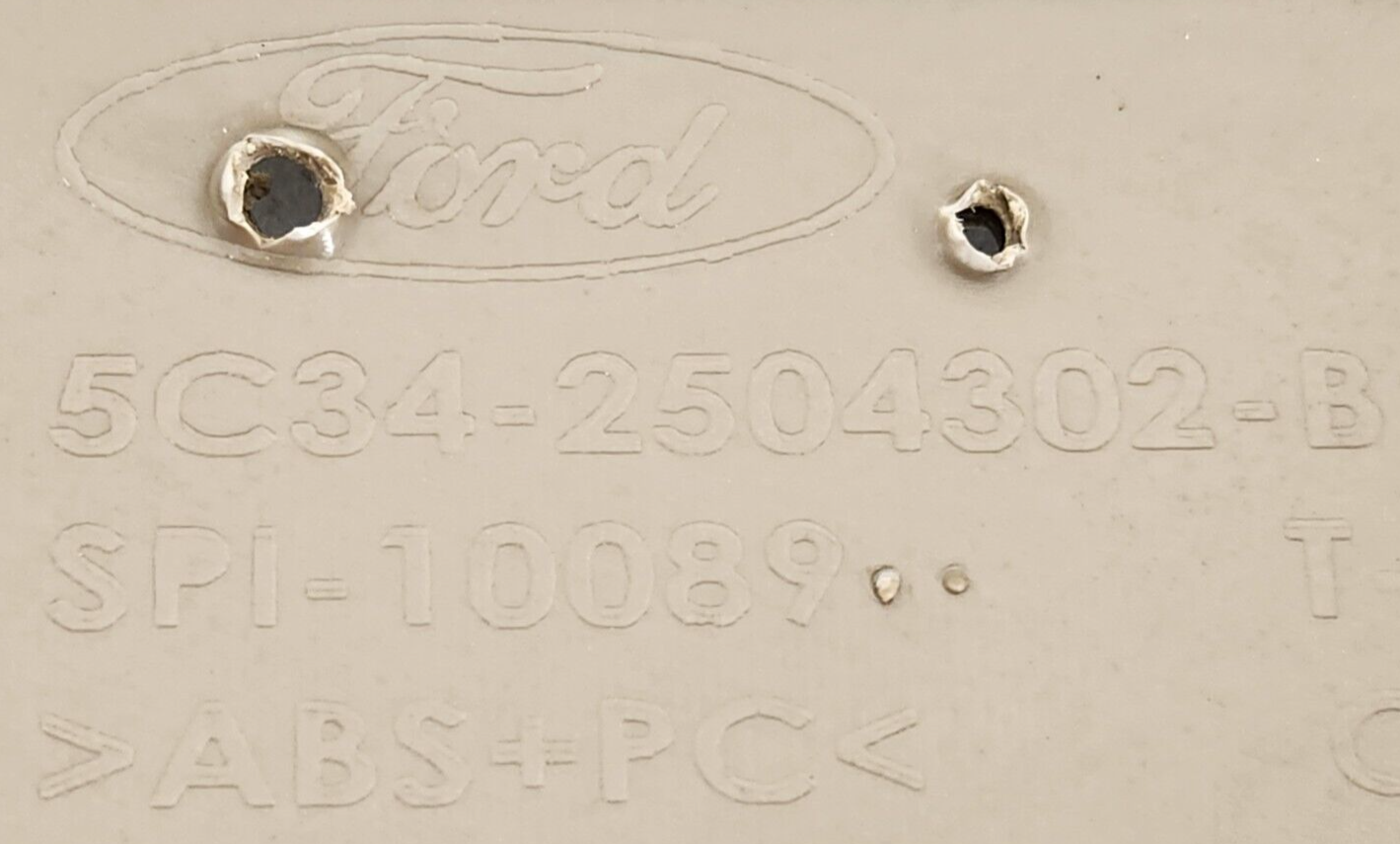 05-07 Ford F250 F350 Lower Dash Panel Storage Trim Bezel PEBBLE 5C34-2504302-B