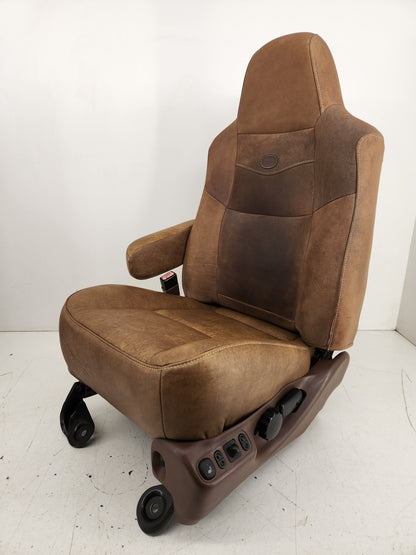 2003-2007 Ford F250 F350 F450 F550 Super Duty King Ranch Power Bucket Seats Pair