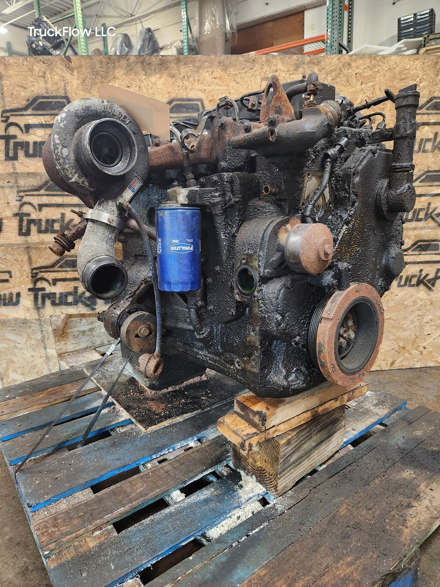 1995 Dodge Ram Cummins 5.9L 6BT 12 Valve Turbo Diesel Engine with P7100 Pump 196k