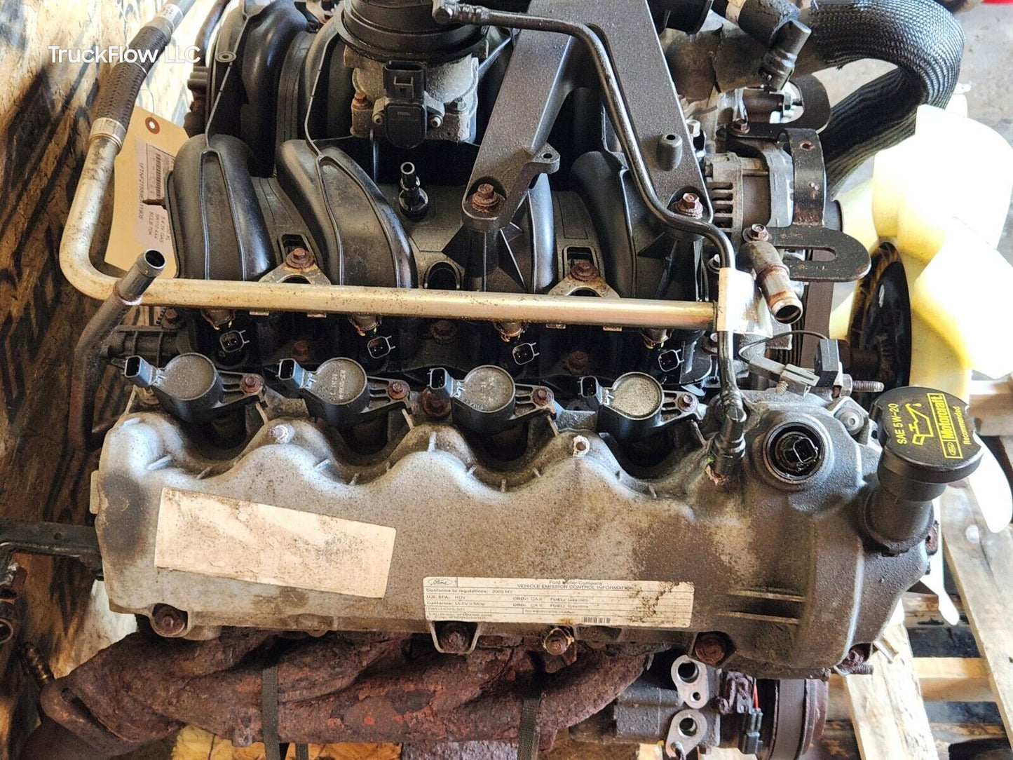 2009 Ford F250 F350 Super Duty 3V 5.4L GAS ENGINE VIN 5 8TH DIGIT 70K MILES