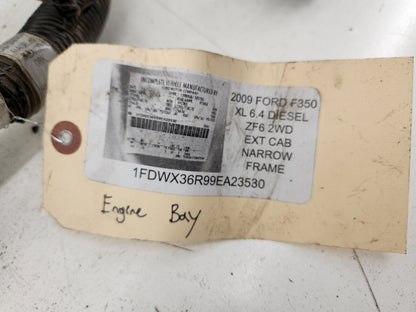 2009 Ford F350 SD 6.4L ZF6 Narrow Frame Engine Bay Harness Under Hood Harness