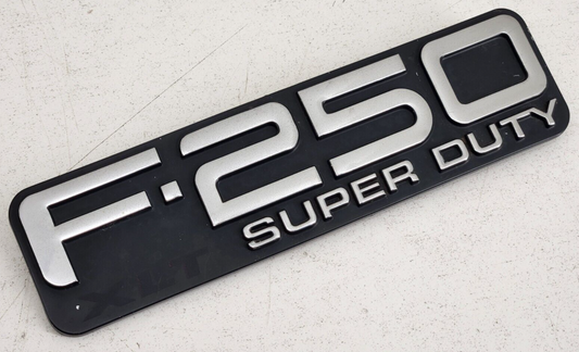 1999 00 01 02 03 2004 FORD F250 XLT SUPER DUTY SIDE EMBLEM LOGO BADGE SYMBOL