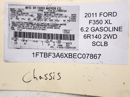 11-12 FORD SUPER DUTY RCLB F250 F350 CHASSIS FRAME WIRING HARNESS BC3T-14405-AJ