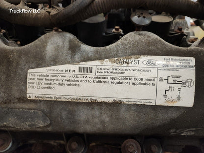 2006 Ford F250 F350 Super Duty 3V 5.4L GAS ENGINE VIN 5 8TH DIGIT 80K MILES