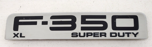 08 09 10 Ford F350 XL Front Fender Badge LH RH Emblem Plate Logo Super Duty OEM