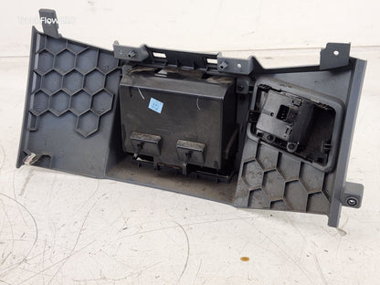 2011-2016 Ford F250 F350 Lower Dash Panel with Cup Holder and Bag Switch Gray OE