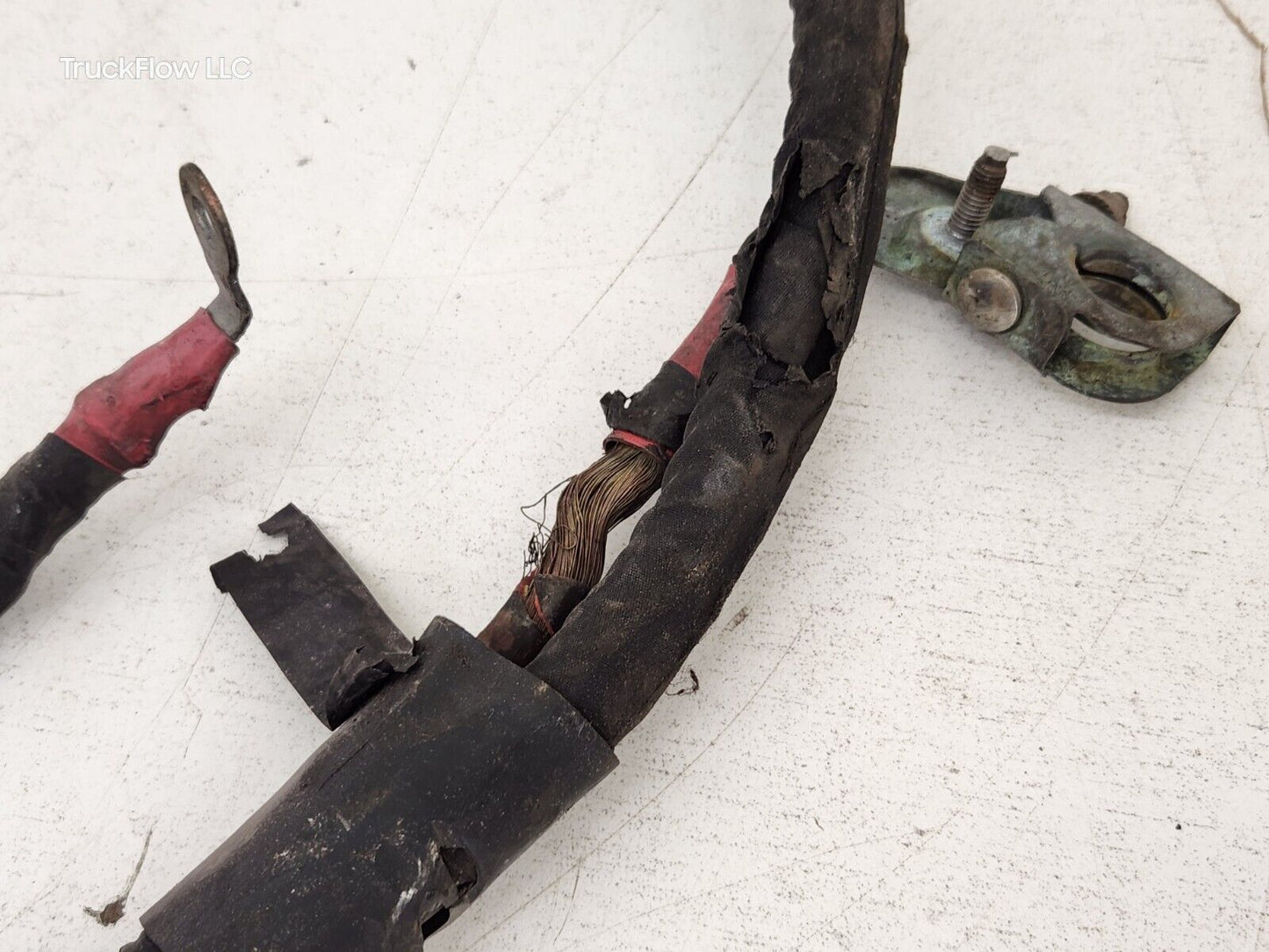 2011-2016 FORD F250 F350 6.7L DIESEL BATTERY CABLE HARNESS CC3Z14300A USED OEM