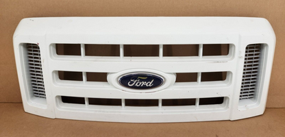 2008-2010 FORD F250 F350 Super Duty Painted White Grille with Emblem