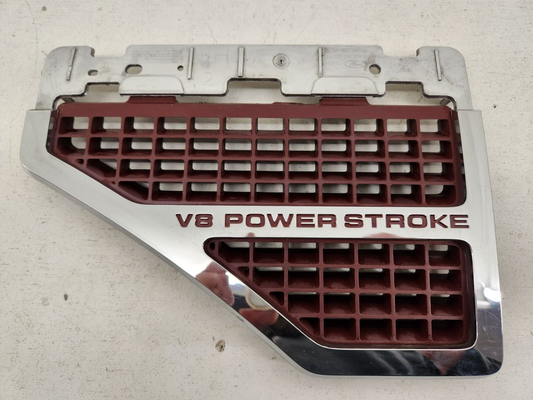 2008-2010 Ford Super Duty Fender Vent Emblem LH V8 POWERSTROKE DIESEL