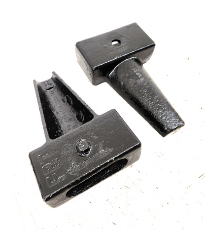 99-02 Ford F250 F350 OEM Leaf Spring Spacer Lift Block 2" TAPERED Set OEM Blocks