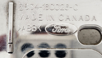 2008-2010 Ford Super Duty Fender Vent Emblem RH V8 GAS BLACK