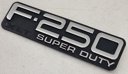 1999 00 01 02 03 2004 FORD F250 XLT SUPER DUTY SIDE EMBLEM LOGO BADGE SYMBOL