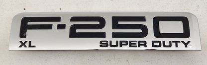 08 09 10 Ford F250 XL Front Fender Badge LH RH Emblem Plate Logo Super Duty OEM