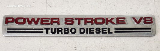 2003 2004 Ford F250 F350 SD 6.0 Powerstroke V8 Turbo Diesel Door Badge Emblem