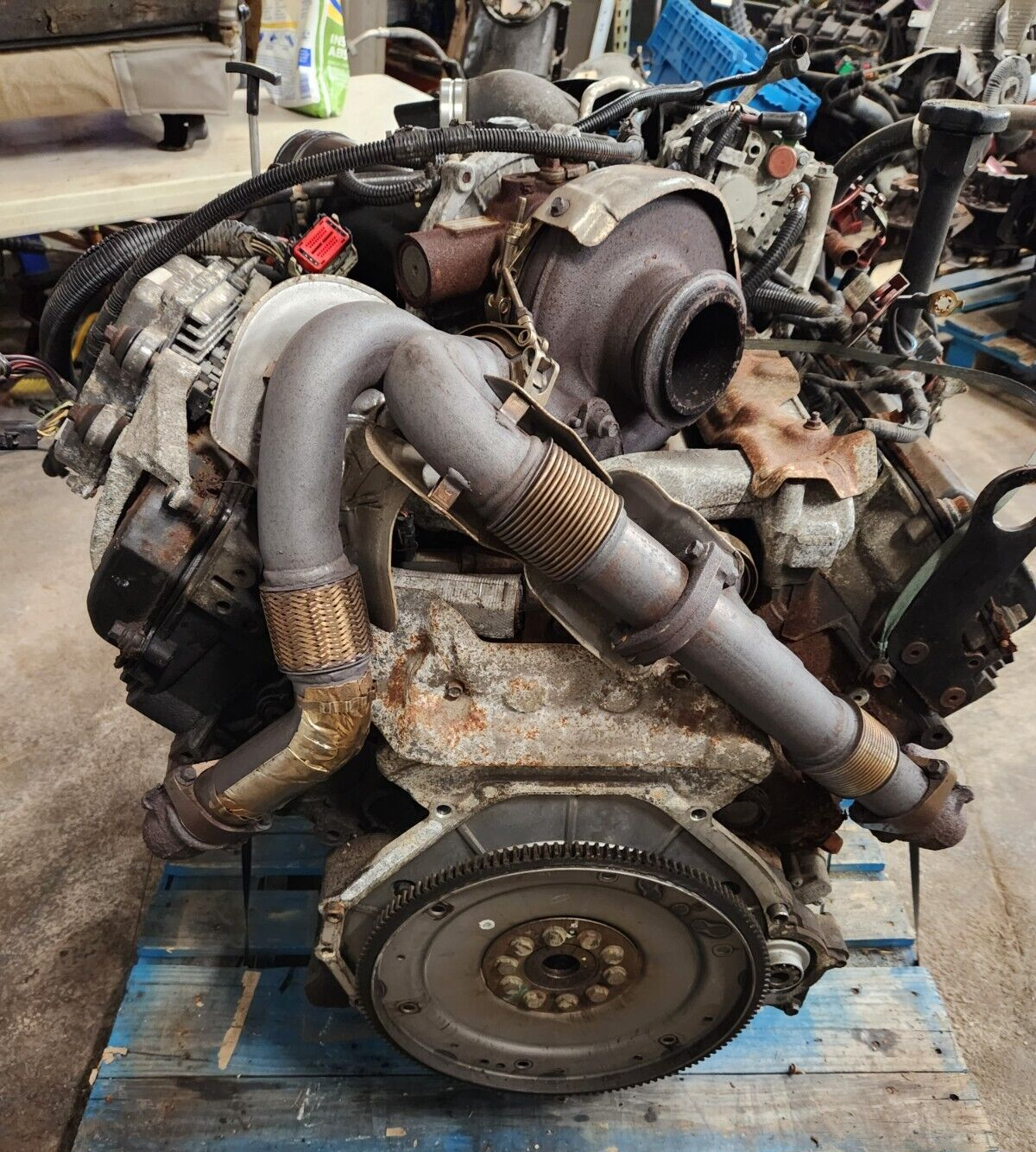 2003-2004 F250 F350 SUPER DUTY Engine 6.0L POWERSTROKE VIN P 8th digit 181K Mile