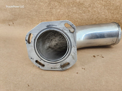 2008 - 2010 FORD F350 F250 6.4 DIESEL ENGINE CHROME INTAKE ELBOW TUBE